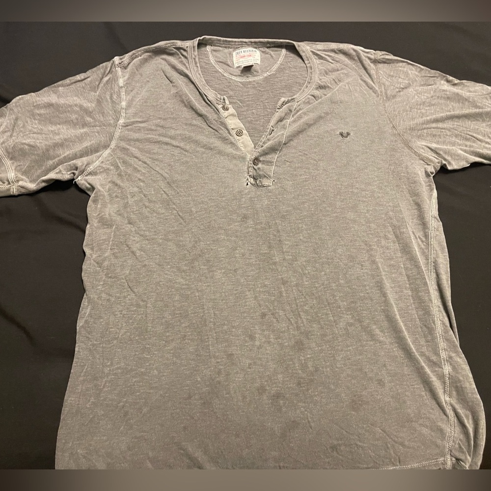 True Religion Henly T-Shirt size Large